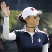 Michelle Wie has been appointed an assistant captain for the 2021 Solheim Cup. Picture: Charlie Riedel/AP