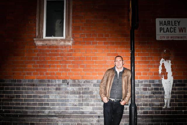 The former addict now has a practice in Harley Street where he helps people overcome their addictions. Portrait by Louise Haywood-Schiefer