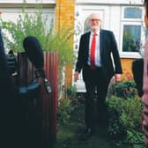 Jeremyn Corbyn is an acute embarrassment to his party. Photograph: Tolga Akmen/Getty