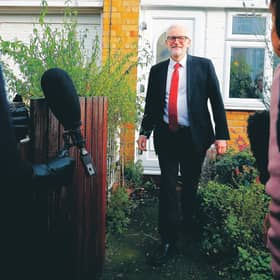 Jeremyn Corbyn is an acute embarrassment to his party. Photograph: Tolga Akmen/Getty