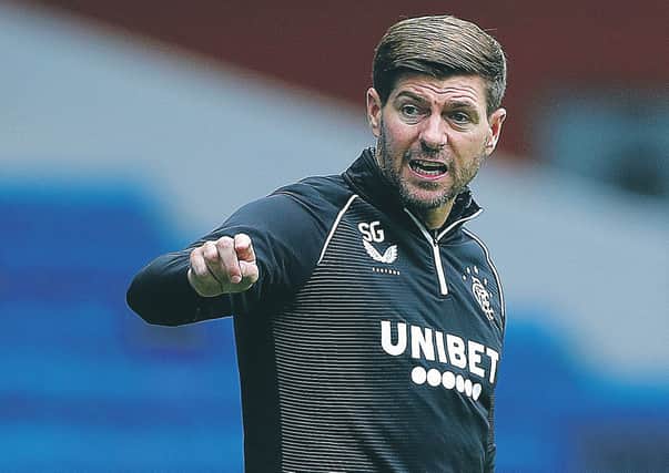 Rangers manager Steven Gerrard. Picture: Ian MacNicol/Getty Images