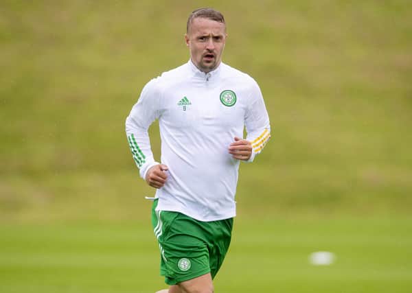 Leigh Griffiths: Positive response to Neil Lennon's challenge. Picture: SNS.