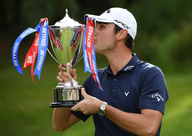 Renato Paratore, who won the Betfred British Masters at Close House, is leading by example in speeding up the game. Picture: Getty