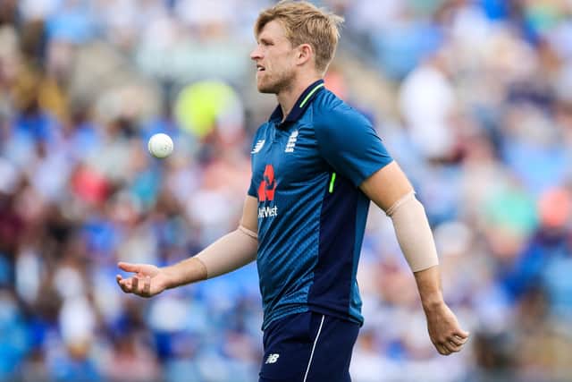 David Willey is back in the England one-day squad. Picture: Danny Lawson/PA Wire