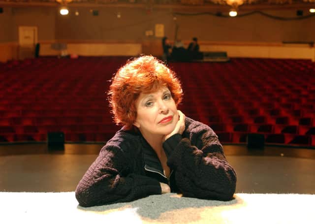 Singer and actress Annie Ross, pictured at The Glasgow Pavilion, has died at the age of 89