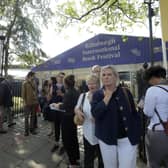 Edinburgh International Book Festival, picture before the days of coronavirus, is returning in an online form this year (Picture: Lisa Ferguson)