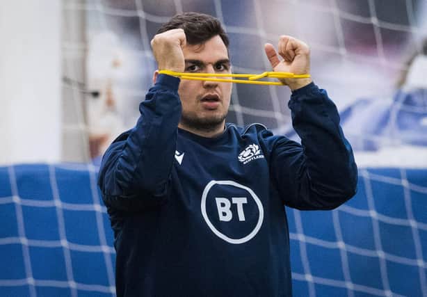 Scotland hooker Stuart McInally has suggested players could take on a more demanding schedule after the long lockdown lay-off. Picture: Paul Devlin/SNS