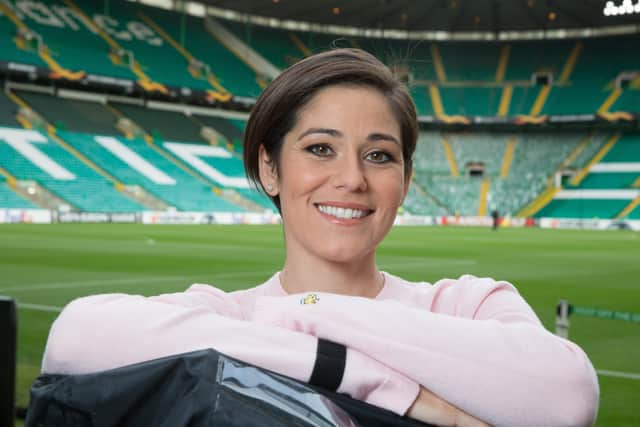 Eilidh Barbour will be chairing Sky Sports’ matchday coverage in Scotland. Picture: Robert Perry.