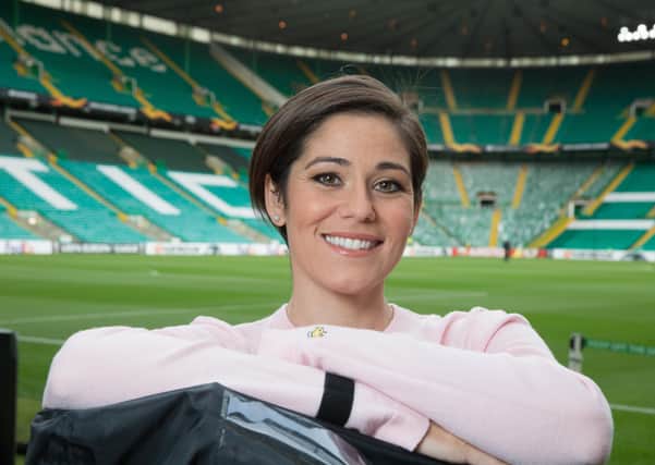 Eilidh Barbour will be chairing Sky Sports’ matchday coverage in Scotland. Picture: Robert Perry.