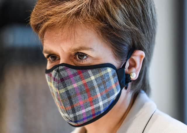 Nicola Sturgeon said she "absolutely" accepts she must be held accountable for the handling of the coronavirus outbreak in care homes (Picture: Jeff J Mitchell/PA Wire)