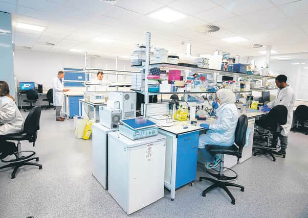 Researchers at the Cancer Research UK Edinburgh Centre