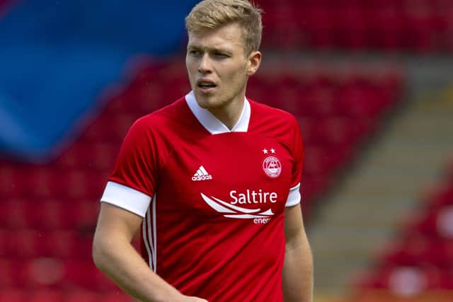 Injured Aberdeen striker Sam Cosgrove. Picture: SNS Group