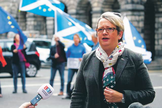The NEC ruling effectively exiles the First Minister's big rival, Joanna Cherry, at Westminster. Picture: Jane Barlow/PA