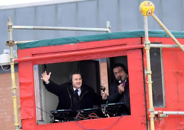 Andy Walker is gearing up for his 11th season with Sky Sports and will be in the gantry for Sunday’s Celtic vs Hamilton match. Picture: Craig Williamson/SNS