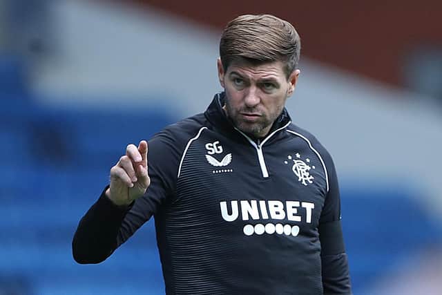 Rangers manager Steven Gerrard says he is looking no further than the next challenge, which is his side's trip to Pittodrie for their opening game of the season. Picture: Ian MacNicol/Getty Images