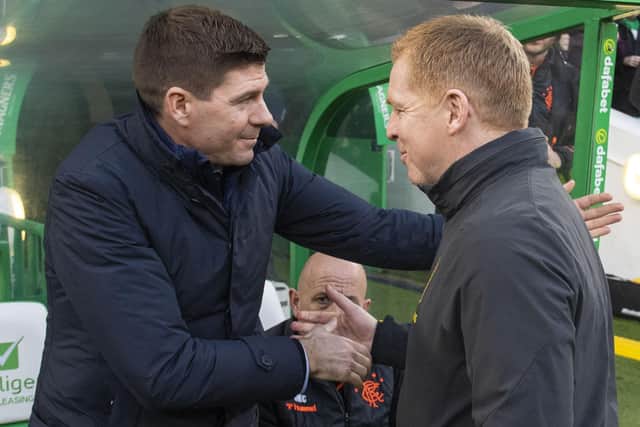 Rangers manager Steven Gerrard, left, and Celtic’s Neil Lennon are embarking on a campaign like no other. Picture: Alan Harvey/SNS