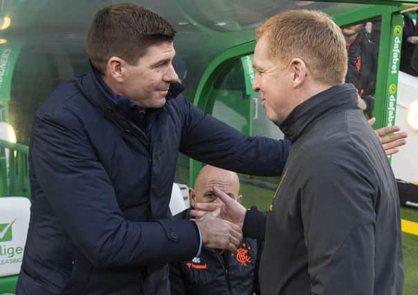 Rangers manager Steven Gerrard, left, and Celtic’s Neil Lennon are embarking on a campaign like no other. Picture: Alan Harvey/SNS