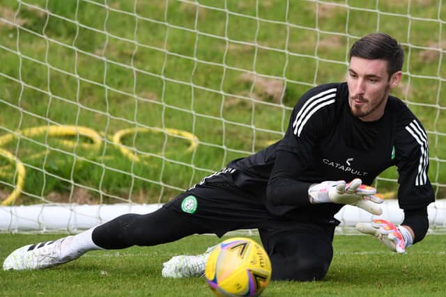 New goalkeeper Vasilis Barkas needs ‘adaptation time’ says manager Neil Lennon, but will be an ‘deal replacement for Fraser Forster. Picture: SNS.