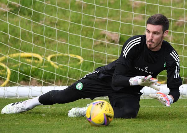 New goalkeeper Vasilis Barkas needs ‘adaptation time’ says manager Neil Lennon, but will be an ‘deal replacement for Fraser Forster. Picture: SNS.