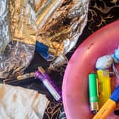 The paraphernalia of illegal drug use (Picture: Ian Georgeson)