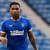 Colombian striker Alfredo Morelos is in the Rangers squad to face Hamilton. Picture: SNS Group