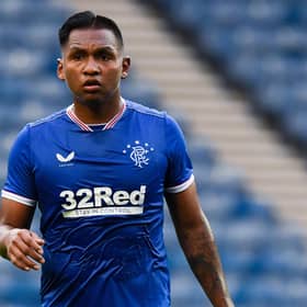 Colombian striker Alfredo Morelos is in the Rangers squad to face Hamilton. Picture: SNS Group