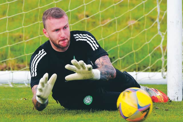 Celtic goalkeeper Scott Bain is likely to get the nod to start against Hamilton. Picture: Alan Harvey/SNS