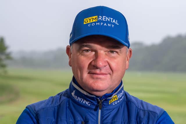 Paul Lawrie’s new Tartan pro Tour is set for a strong start at Carnoustie this week. Picture: Kenny Smith.