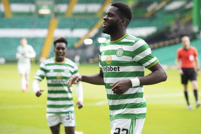 Odsonne Edouard has been linked with Arsenal, Everton and Leicester City. Picture: SNS.