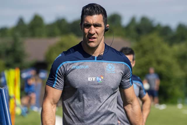 Kelly Brown will focus on the contact area in his coaching role at Glasgow. Picture: SNS/SRU