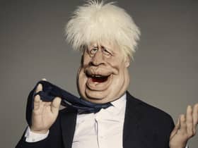 Boris Johnson is sent up in the new Spitting Image