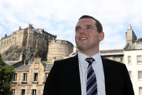 Douglas Ross has defeated the SNP twice in the last three years in a part of Scotland regarded as their heartland territory (Picture: Andrew Milligan/PA Wire)