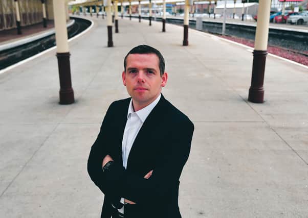 Douglas Ross, new leader of the Scottish Conservative Party. Picture: John Devlin
