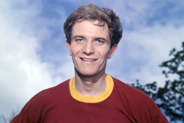 Willie Hunter in the colours of Motherwell in 1965-66, the club where he made his name. Picture: SNS
