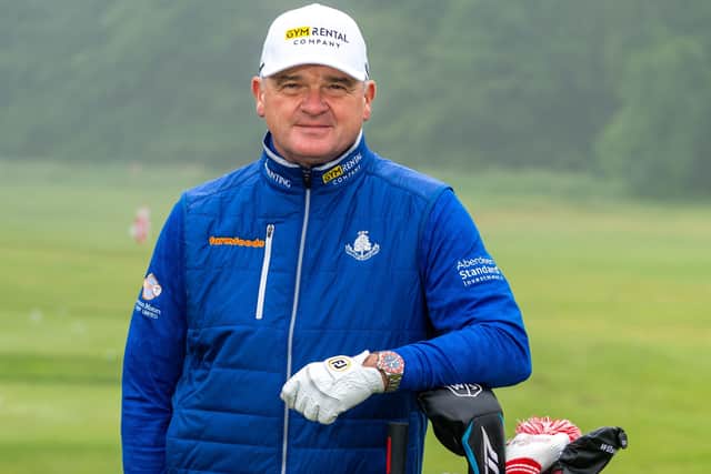 Paul Lawrie has brought some of his loyal sponsors on board with his inaugural Tartan ProTour. Picture: Kenny Smith.