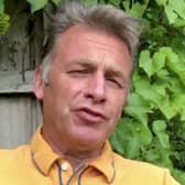 Chris Packham sent a video message to the First Minister