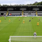 St Mirren and Livingston players take a knee ahead of Saturday's match. Picture: Alan Harvey / SNS