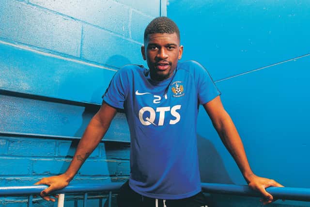 Kilmarnock's Aaron Tshibola. Picture: SNS