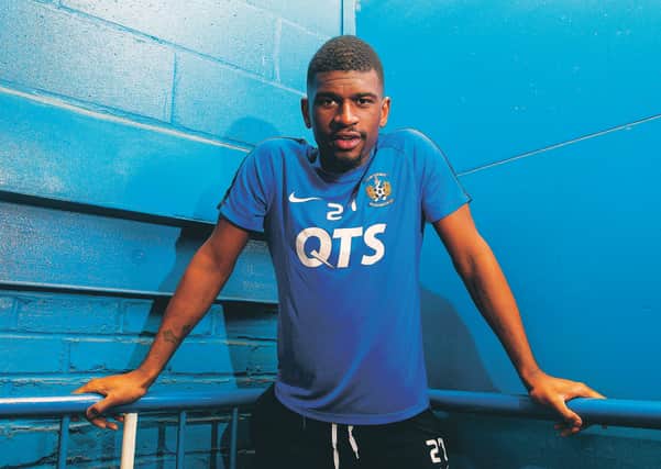 Kilmarnock's Aaron Tshibola. Picture: SNS