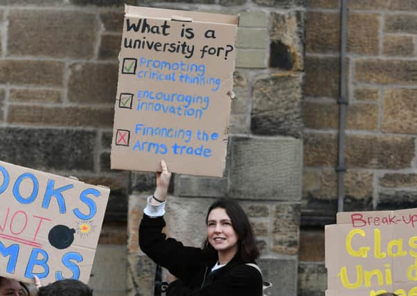 Changing the criteria of what taxpayer funding can support would mean student activists would have to put their hands in their own pockets to finance their militancy. Picture: John Devlin