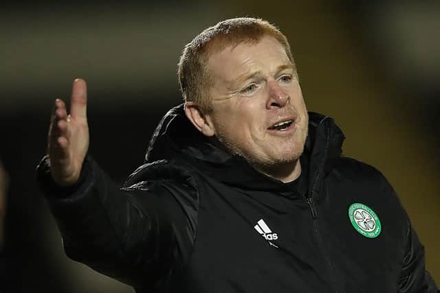 Celtic manager Neil Lennon must wait to learn who his club will face in the Europa League. Picture: Ian MacNicol/Getty Images