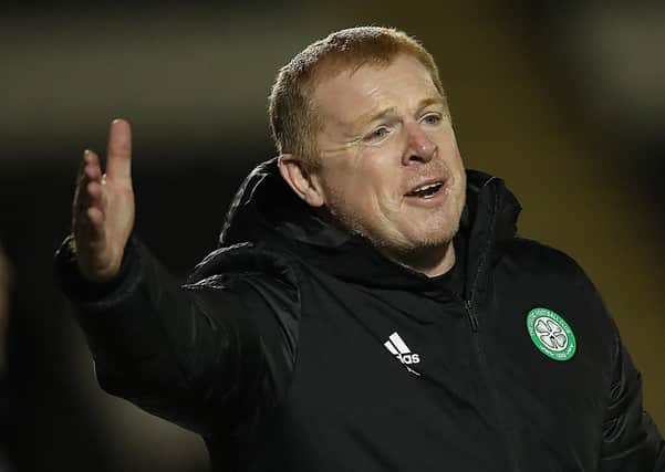 Celtic manager Neil Lennon must wait to learn who his club will face in the Europa League. Picture: Ian MacNicol/Getty Images