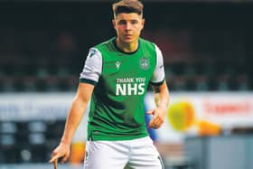 Kevin Nisbet has scored four goals in five appearances for Hibs. Picture: Ross Parker/SNS Group