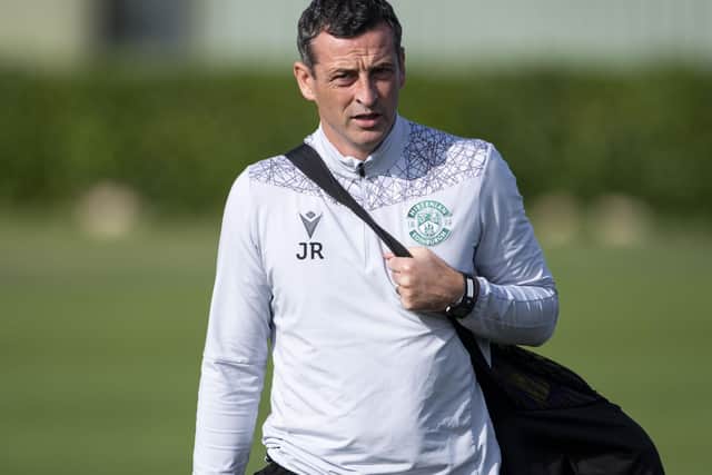 Hibs manager Jack Ross. Picture: Paul Devlin / SNS