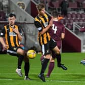 Hearts' Jamie Walker makes it 3-0 during the pre-season friendly against East Fife at Tynecastle. Picture: Craig Foy/SNS