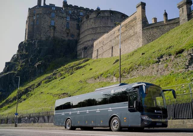 Ember coaches will serve a route between Dundee and Edinburgh