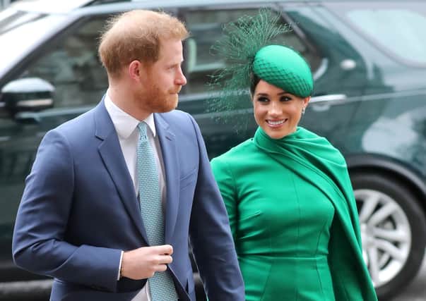 Prince Harry, Duke of Sussex and Meghan, Duchess of Sussex attend the Commonwealth Day Service 2020 at Westminster Abbey. Picture: Chris Jackson/Getty Images