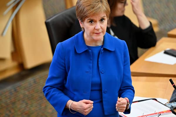 First Minister Nicola Sturgeon announces a range of new measures last week