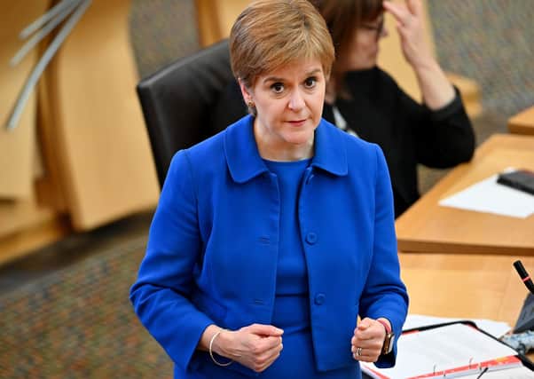 First Minister Nicola Sturgeon announces a range of new measures last week