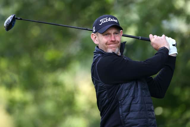 Stephen Gallacher was disappointed he didn’t birdie the 16th or 17th but overall was happy with his first-round score at the Irish Open. Picture: Getty.